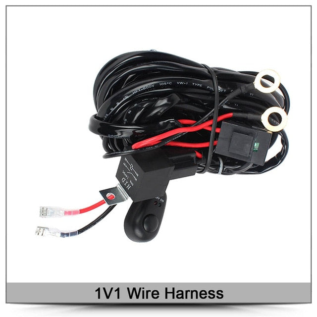 Wiring harness and switch